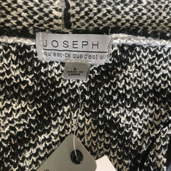 NWT Geometric Lined Joseph Aboud Cardigan - Picture 3 of 6